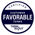 TermScout Customer Favorable Certification Badge